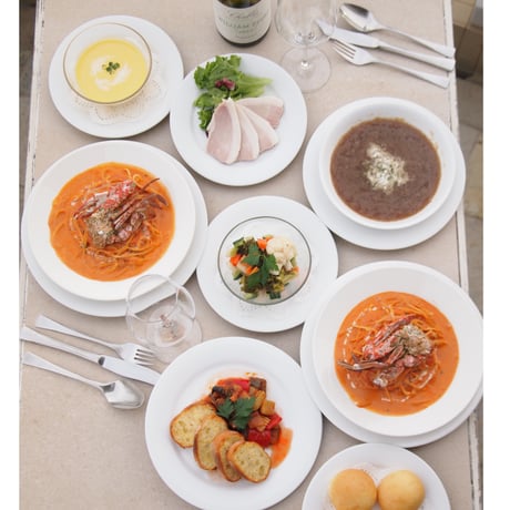 【レストランDonをたっぷりとご自宅で！】パスタコースセット