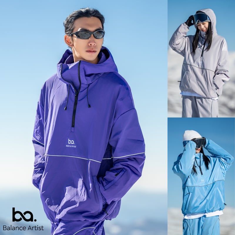 Balance Artist キルティングプルオーバージャケット　新品タグ付き Balance Artist キルティングプルオーバージャケット | Balance Artist