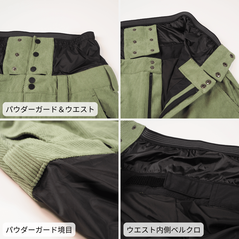 Balance Artist コーデュロイカーゴパンツ スノーボードウエア 24-25 コーデュロイカーゴパンツ | Balance Artist Store