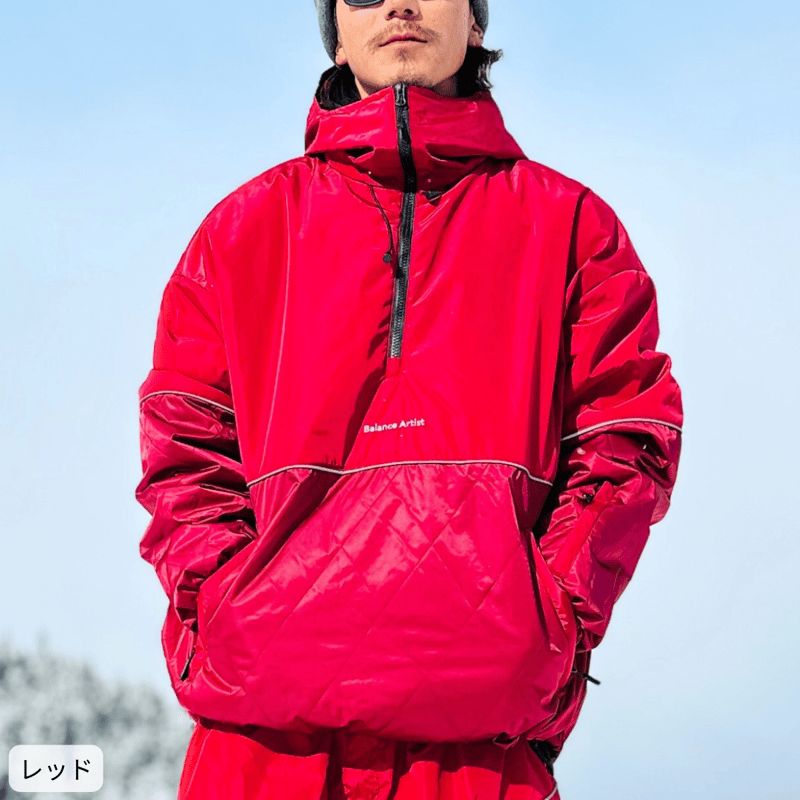 24-25 キルティングプルオーバージャケット | Balance Artist Store