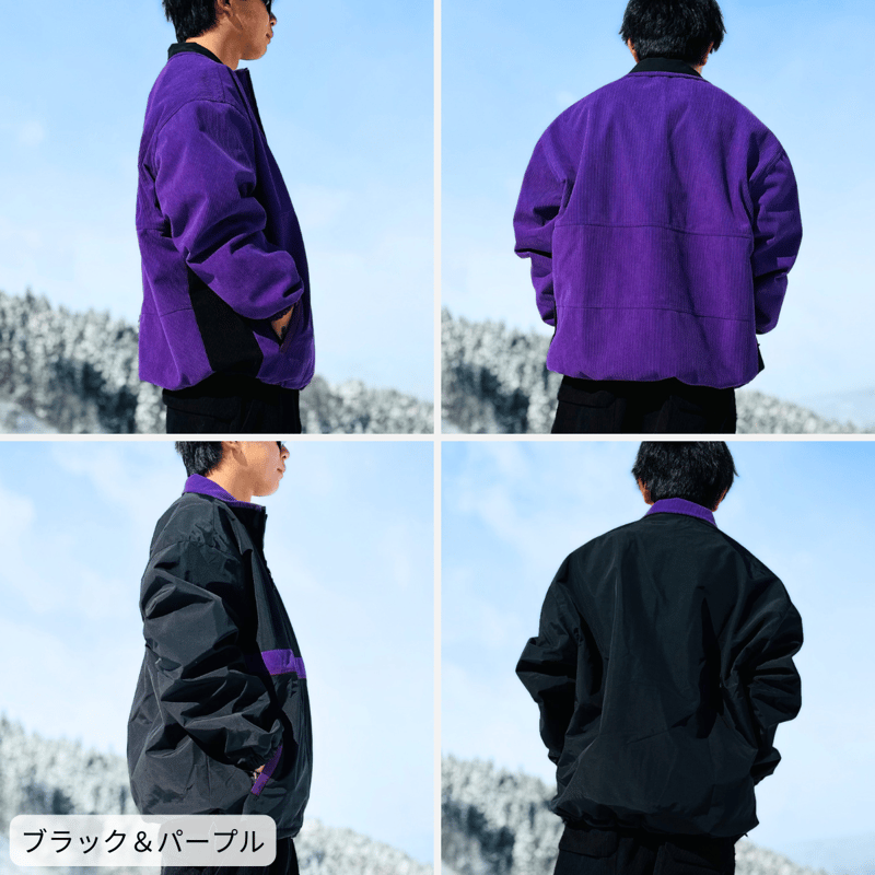 REVERSIBLE JACKET ‘BARLOW’（リバーシブルジャケット） 24-25 リバーシブルジャケット | Balance Artist Store