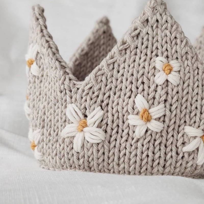 meadow flower ニットクラウン DAISIES CROWN/Meadow Flower | etto