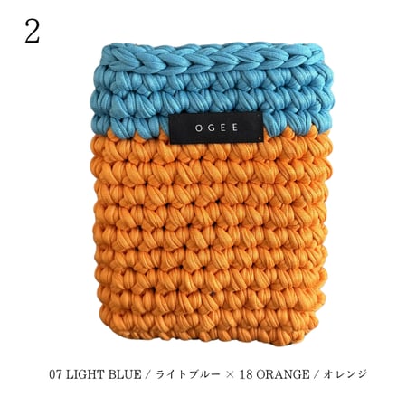OGEE 定番6選｜バイカラー ブックポーチ