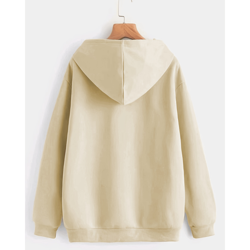 ハートプリント長袖パーカー 10107 | Walnut