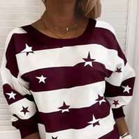 ボーダースター長袖Tシャツ　10019