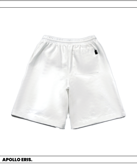 【WASHI PONCH Short Pants／White】〈和紙ポンチ ショートパンツ〉