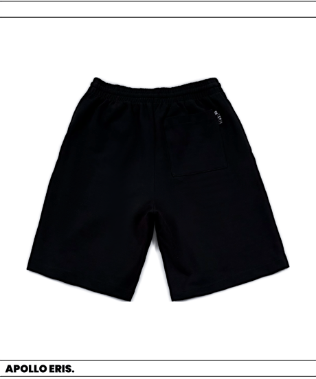 【WASHI PONCH Short Pants／Black】〈和紙ポンチ ショートパンツ〉