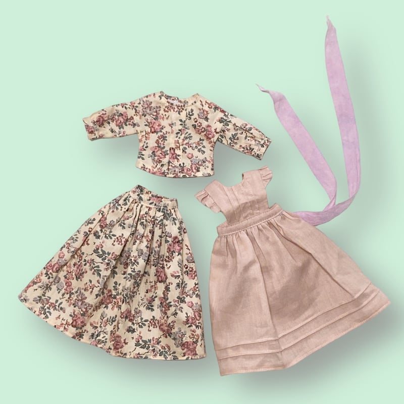 ナチュラルカントリードール服講座(道具セットなし・材料キットあり