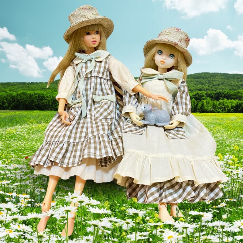 ナチュラルカントリードール服講座(道具セットあり・材料キットあり