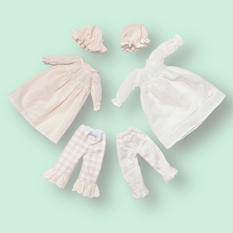 ナチュラルカントリードール服講座(道具セットあり・材料キットあり