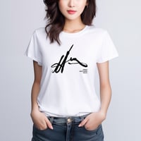"Tokyo in One Line" White Tee
