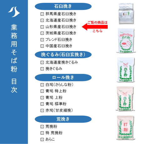 山形県産石臼挽きそば粉 5Kg/10Kg