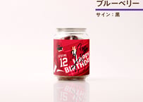 渥美万奈｜バースデーケーキ缶｜サイン黒字ver