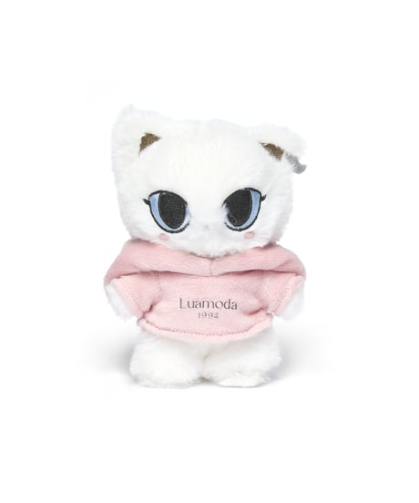 ”わしねこ” mascot（Luamoda Logo Big Hoodie着用Ver.）