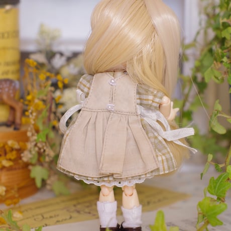 パレットワンピース〔リーフカラー〕【オビツ11/ピコニーモP】