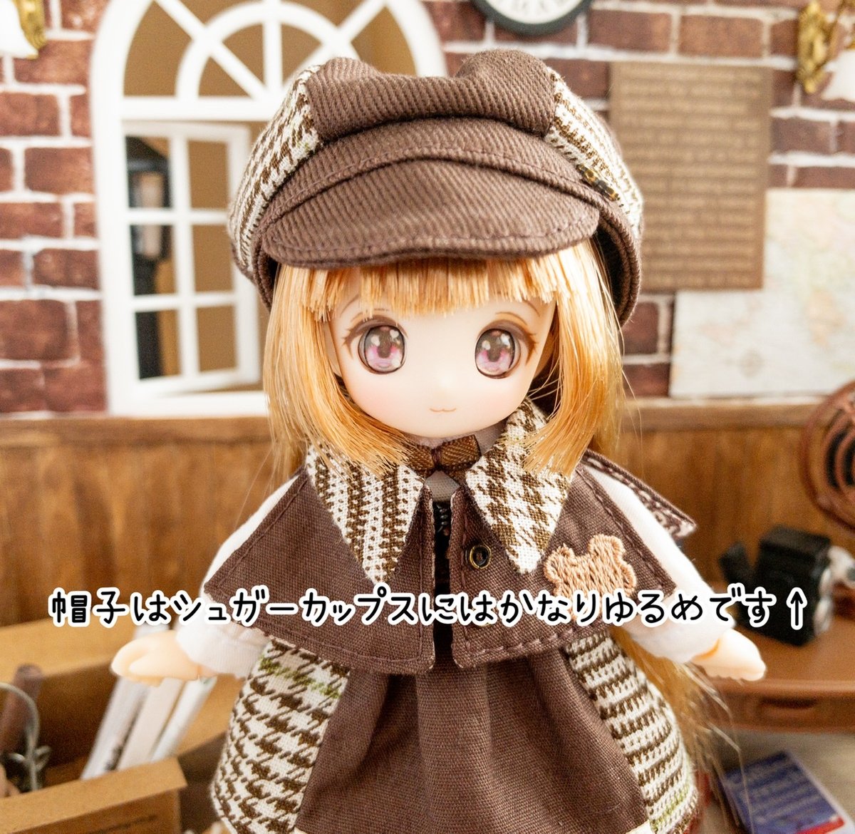 クマさん探偵のセットアップ【オビツ11/ピコニーモP】 | elmomon