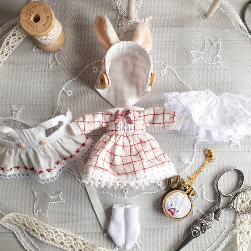 うさぎの仕立て屋（レッド）【オビツ11/ピコニーモP】 | elmomon