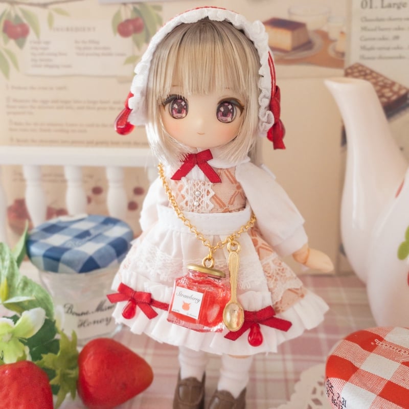 ストロベリージャムのワンピース【オビツ11/ピコニーモP】 | elmomon