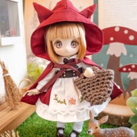 赤ずきんのワンピース【オビツ11/ピコニーモP】