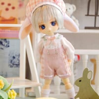春うさぎの桃色セットアップ【オビツ11/ピコニーモP】