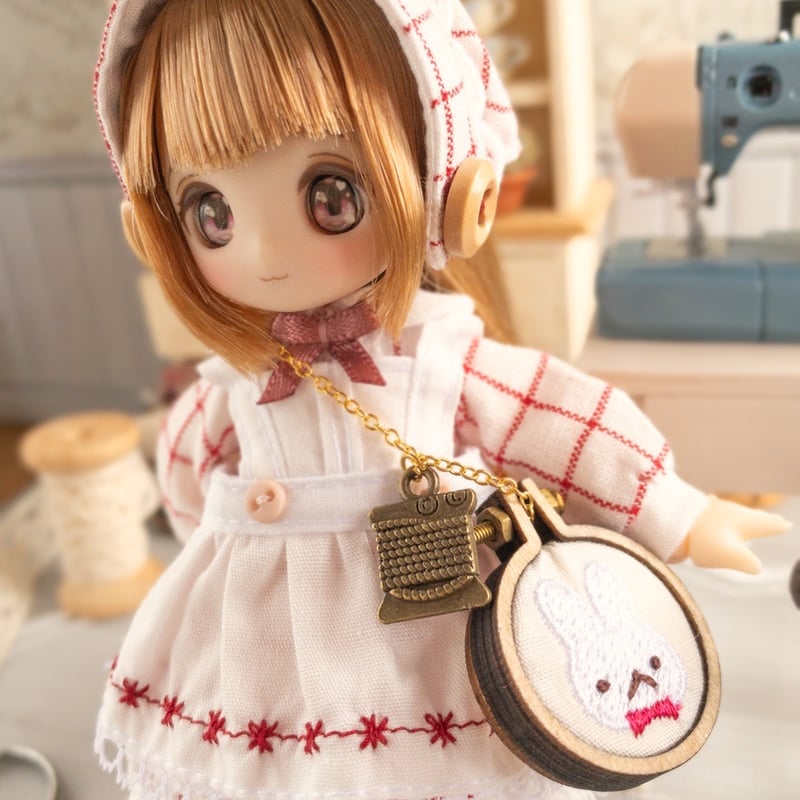 うさぎの仕立て屋（レッド）【オビツ11/ピコニーモP】 | elmomon