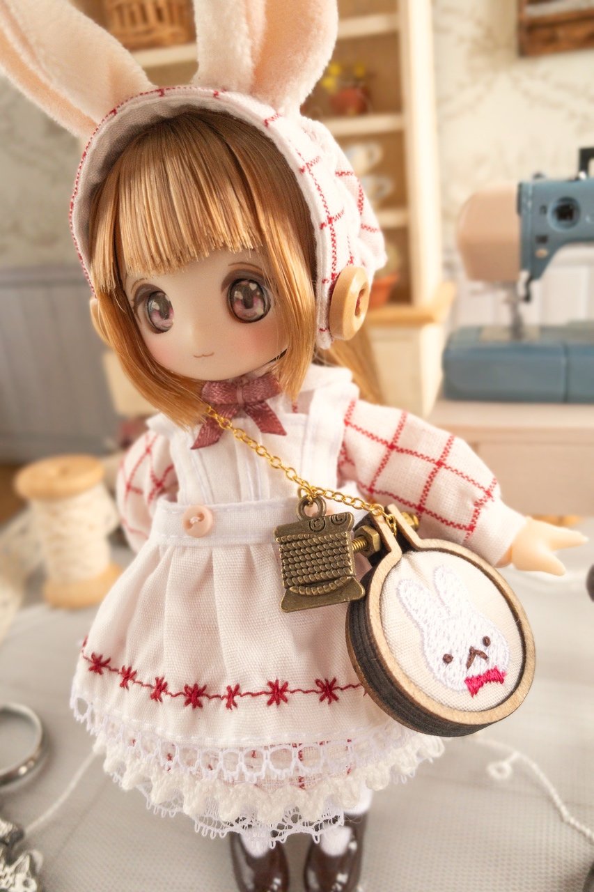 うさぎの仕立て屋（レッド）【オビツ11/ピコニーモP】 | elmomon