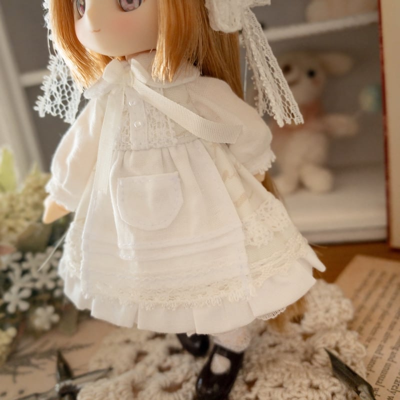 白やぎさんのお手紙ワンピース【オビツ11/ピコニーモP】 | elmomon