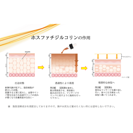 プライムセラム -PRIME SERUM-ホスファチ高濃度40％配合