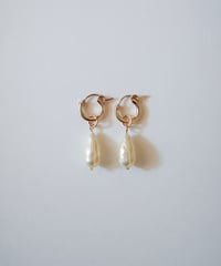 SMALL HOOP EARRINGS ∵PIERCE