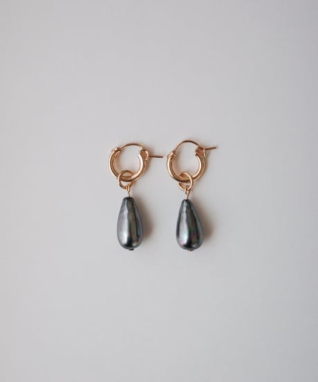SMALL HOOP EARRINGS ∵PIERCE