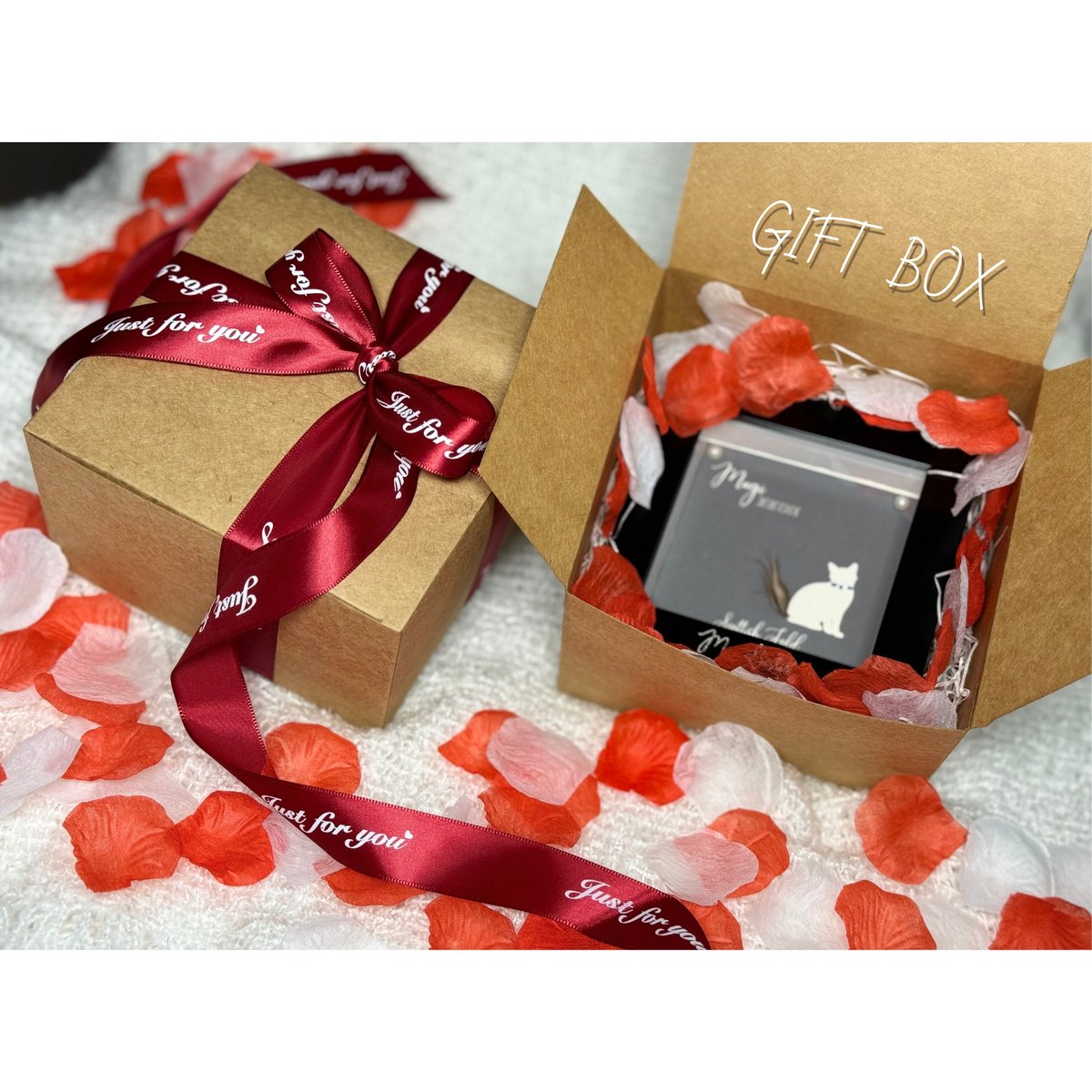 Memory Box white 【 シルエット (ブラック) スワロフスキー (L Memory Box white 【 シルエット (ブラック) スワロフスキー (L