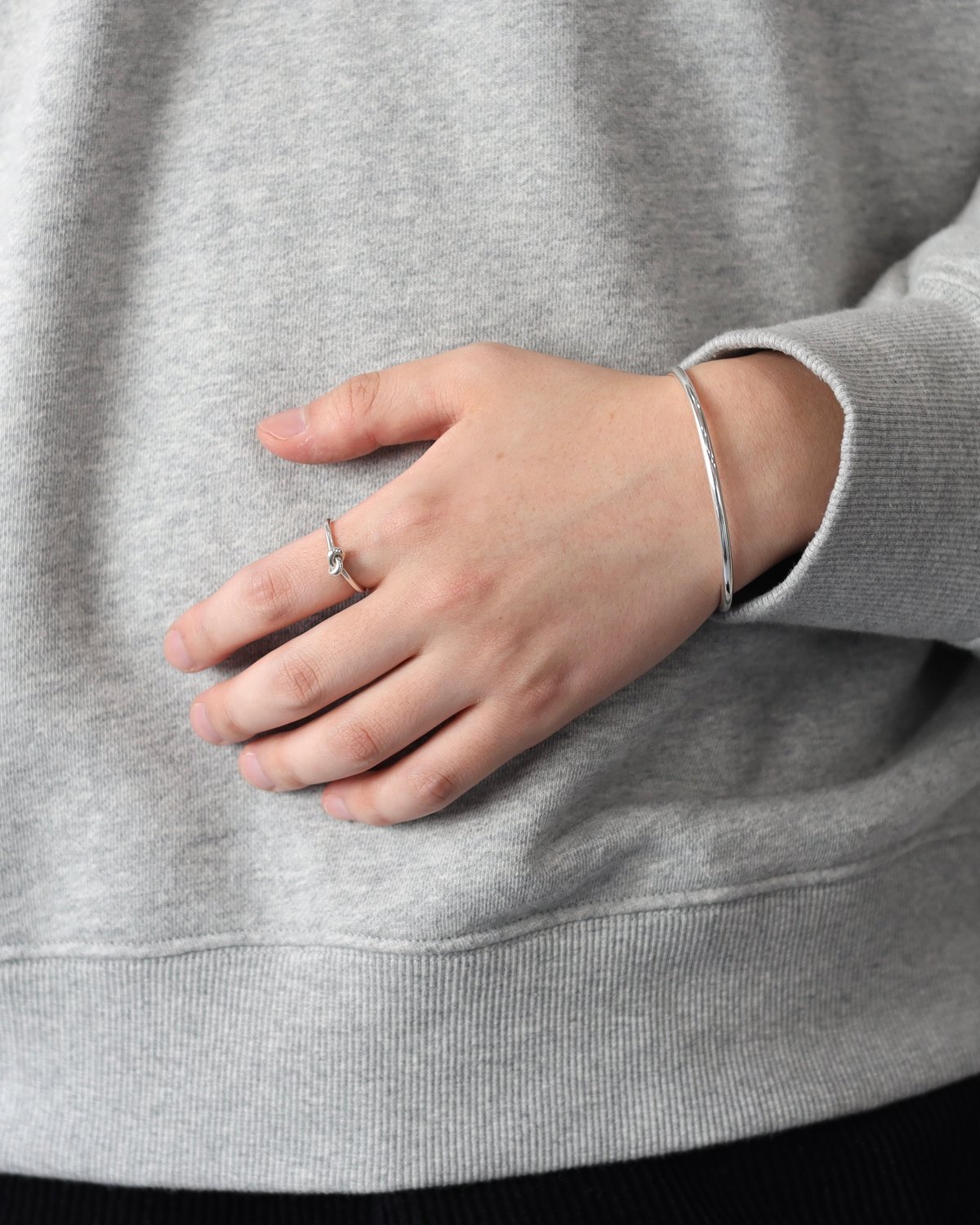 KNOT RING｜SILVER | LUUL