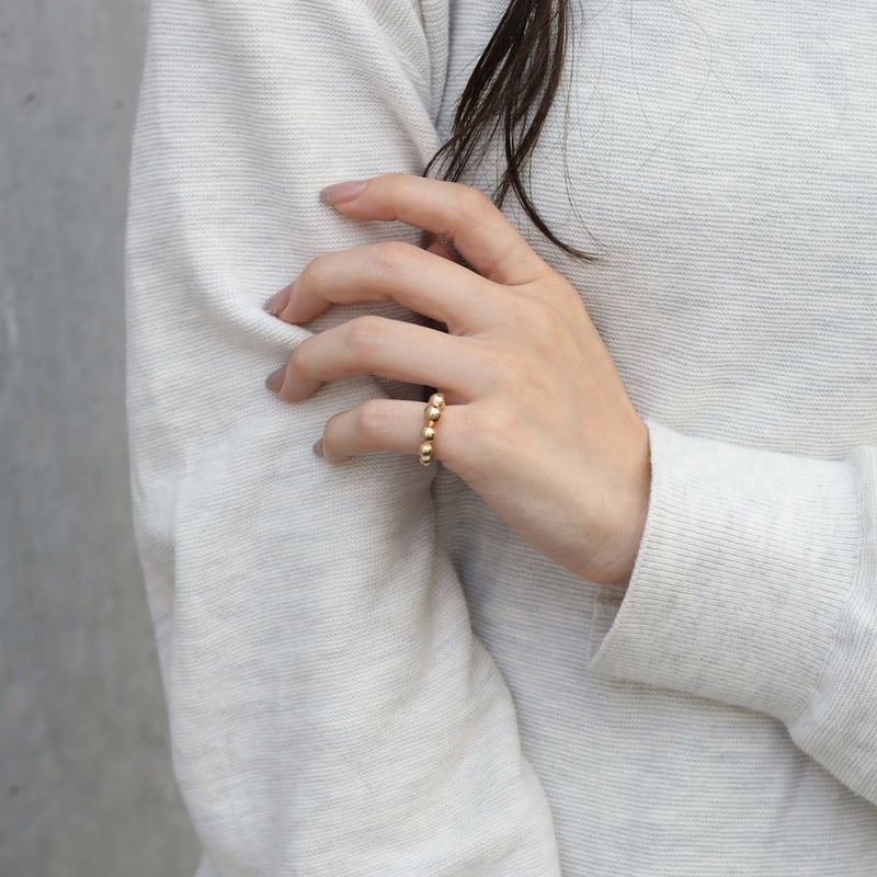 BUBBLE RING（GOLD） | LUUL