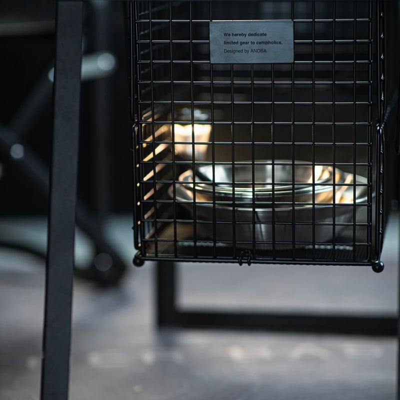 ANOBA × Orange 別注 フォールディングワイヤーバスケット M ANOBA×Orange別注～ あのアイテムにMサイズが登場！ | Orange