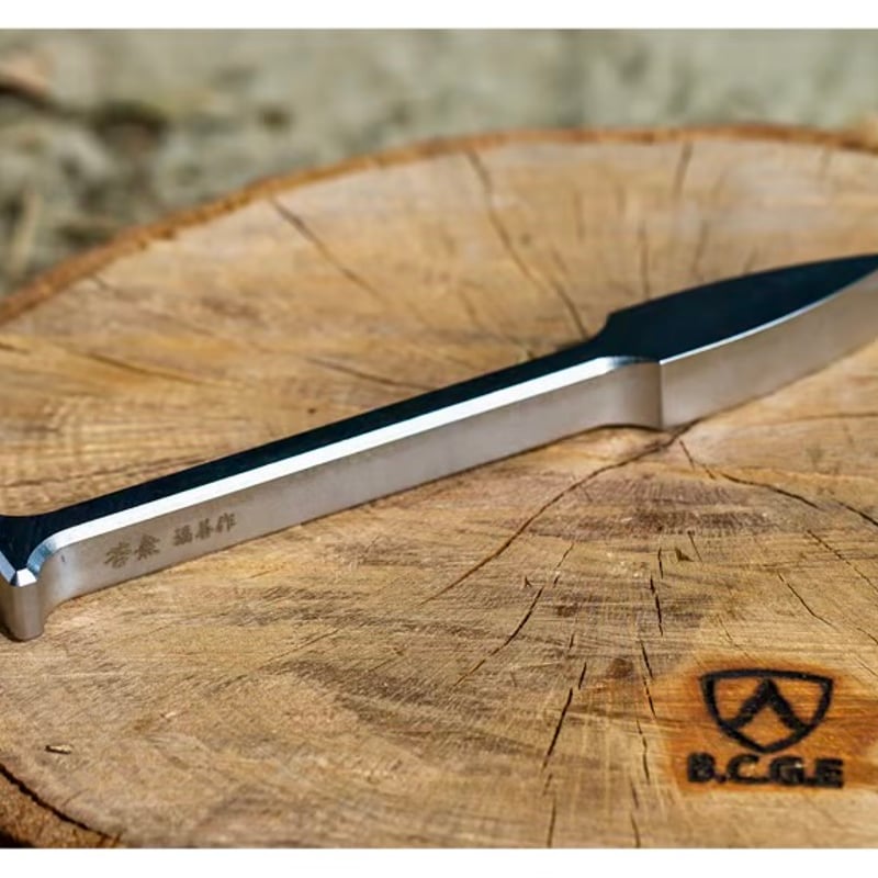 福善　苦無　小サイズ 極小サイズ】ステンレス製キャンプ用薪割りクサビ 『苦無』 1本