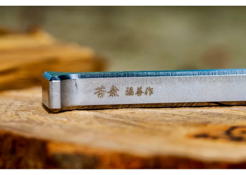 薪割り用クサビ　福善　苦無（くない）　大サイズ ステンレス製キャンプ用薪割りクサビ 『苦無』 1本 | 福善
