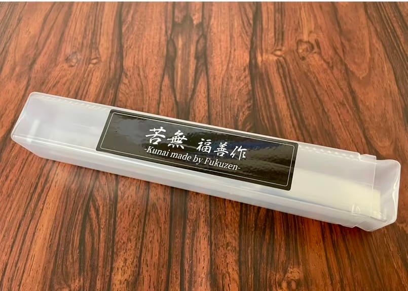 薪割り用クサビ　福善　苦無（くない）　大サイズ 福善 キャンプ用薪割りクサビ 『苦無（くない）』 1本 大サイズ