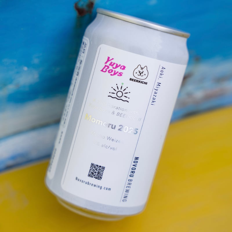 NOVORU BREWING】Momoru モモル 2025 / Momo Weizen