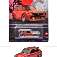 1/64 HRV85-9866 ﾎｯﾄｳｨｰﾙ ｶｰｶﾙﾁｬｰ ｼﾞｬﾊﾟﾝﾋｽﾄﾘｯｸｽ4  '73 ﾎﾝﾀﾞ ｼﾋﾞｯｸ ｶｽﾀﾑ