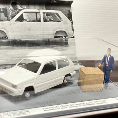 1/43 BRUMMﾌﾞﾙﾑ Fiat Panda ﾌｨｱｯﾄ ﾊﾟﾝﾀﾞ ｢Zero｣ 限定200台 1978 ﾃﾞｻﾞｲﾅｰ G.Giugiaro ｼﾞｮﾙｼﾞｪｯﾄ・ｼﾞｳｼﾞｱｰﾛ S2201