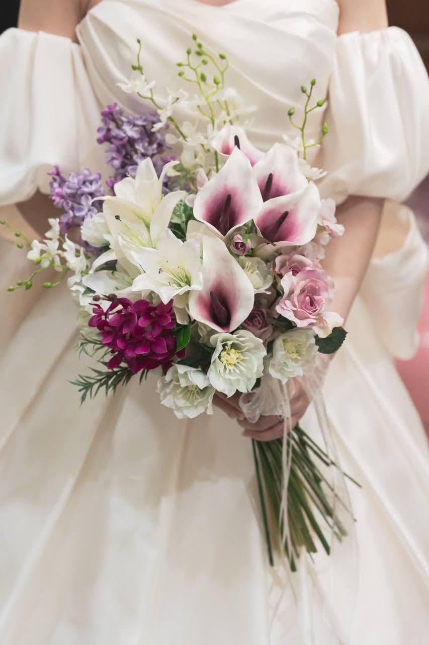 アーティフィシャルフラワーのオーダーブーケ | Florism Angelika