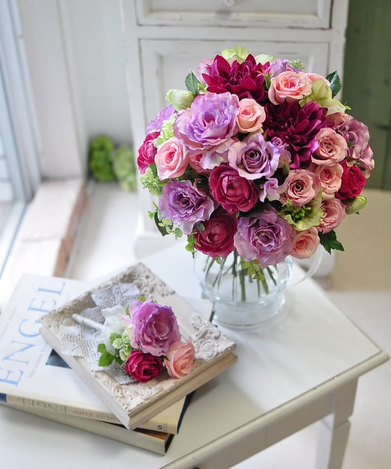アーティフィシャルフラワーのオーダーブーケ | Florism Angelika アーティフィシャルフラワーのオーダーブーケ | Florism Angelika