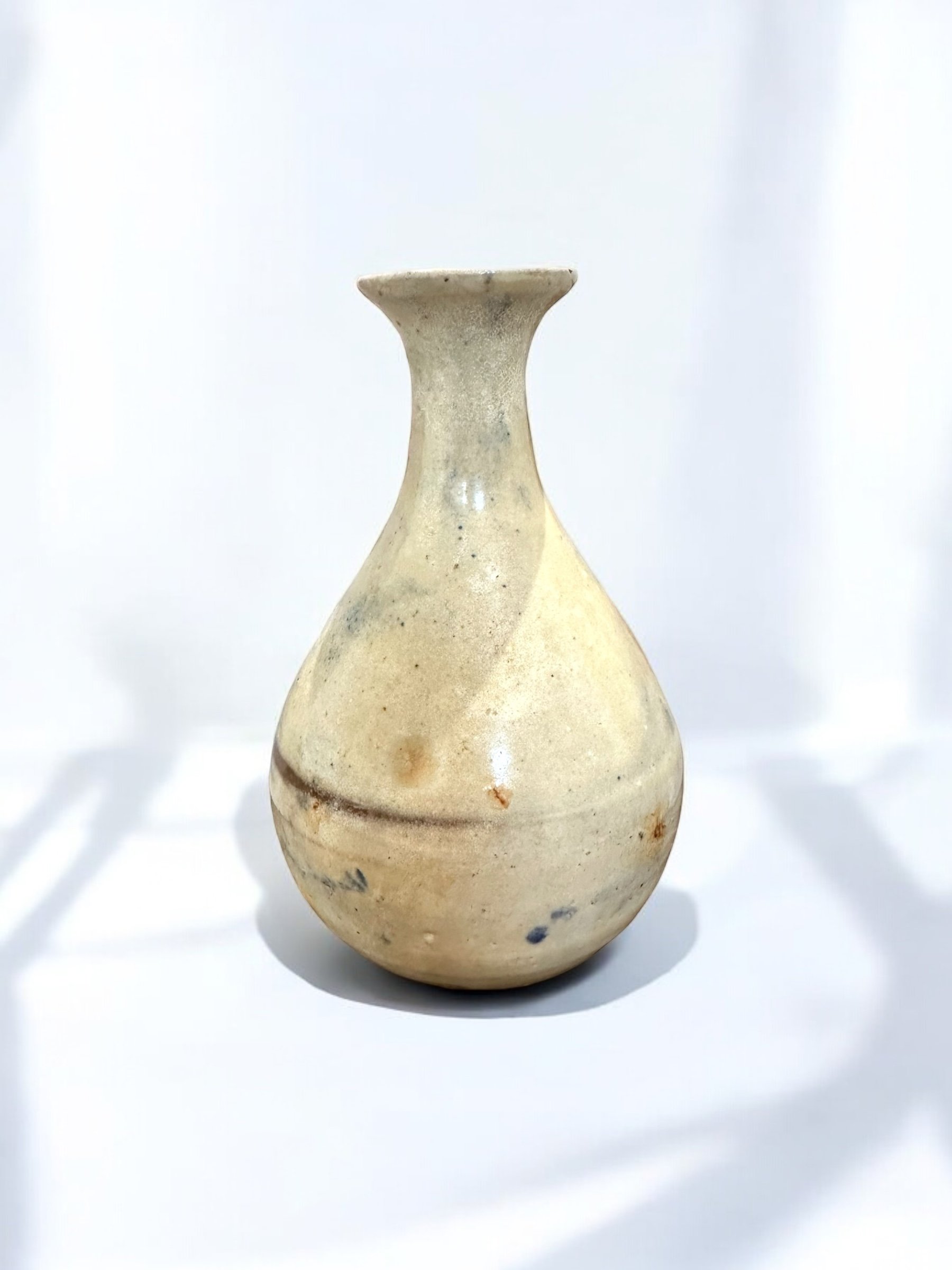 古作！民藝『琉球 壺屋焼 龍型 水瓶 水注』徳利・酒器　美品・保存箱付 琉球壺屋焼 白釉徳利 | 古物屋次元 オンラインショップ