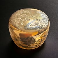棗 金蒔絵 銘一兆