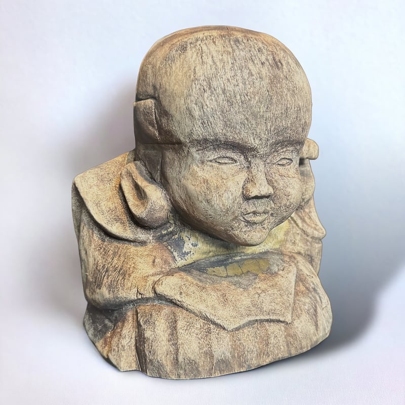 福助 木彫り | 古物屋次元 オンラインショップ
