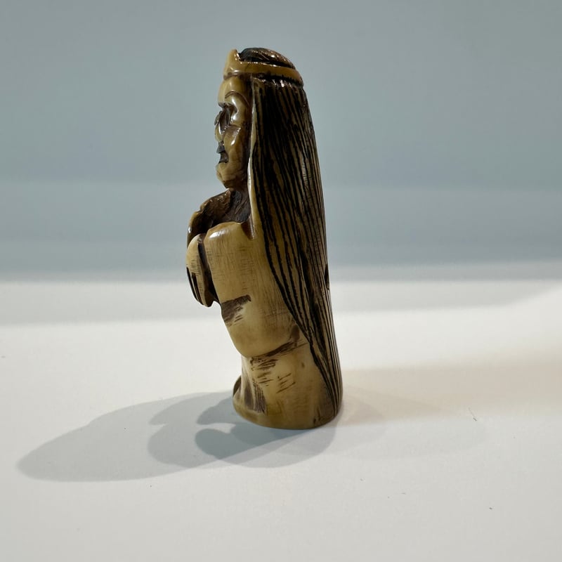 根付 幽霊 明治期 | 古物屋次元 オンラインショップ