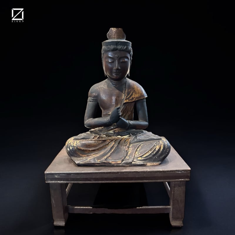 大日如来様 江戸、明治期 | 古物屋次元 オンラインショップ