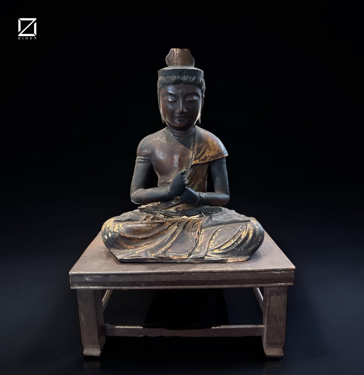 大日如来様 江戸、明治期 | 古物屋次元 オンラインショップ