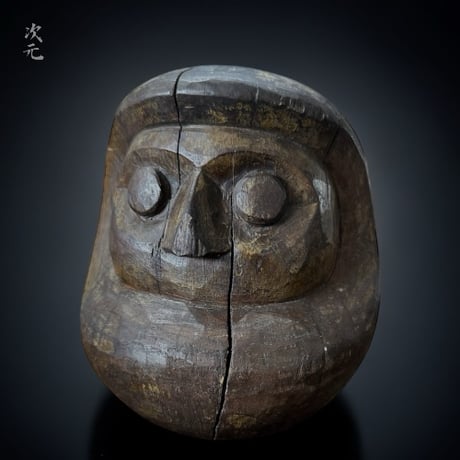 黒達磨木型 黑達磨木型 | 古物屋 壱両