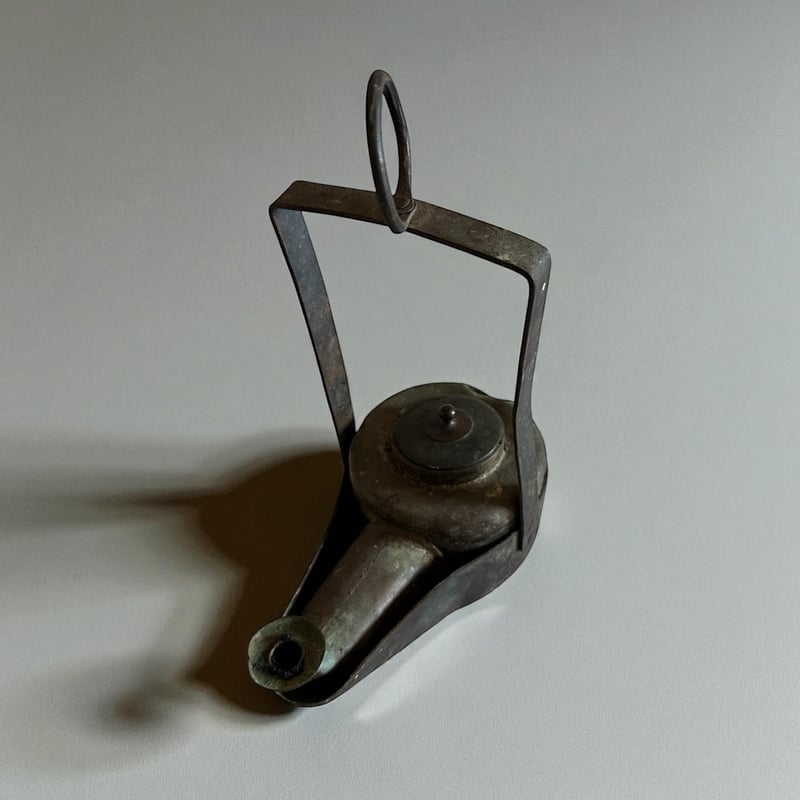 明治時代 鉄製 吊 燭台 円形 オブジェ 骨董品 アンティーク Yahoo